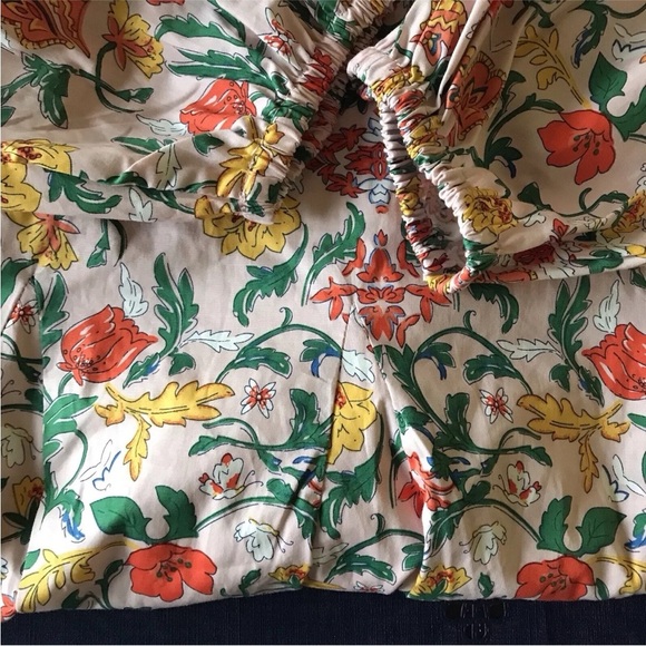 Code X Mode Waist Tie Dress Blush Floral Multi SIze L Pockets Keyhole Neck - Picture 2 of 16